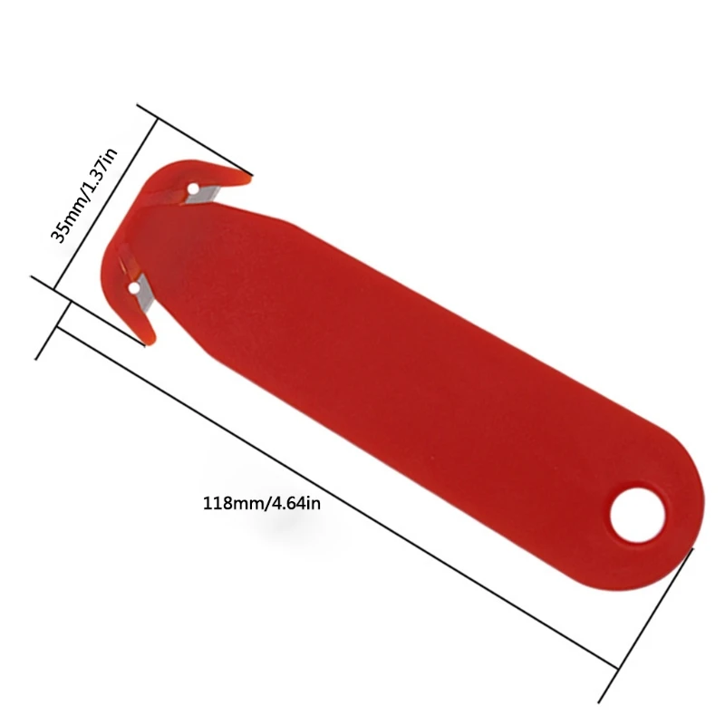 Y1UB Unpacking Knife Device Unpacking Rope Cutter Cutting Design for Shrink Wrap Stretch Wrap Tape and Plastic Straps Outdoor