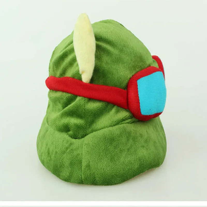 Classic Game Cosplay Swift Scout Teemo Cosplay Hat High Quality Fahion Cap Shooting Accessories Props Kids Birthday Xmas Gift