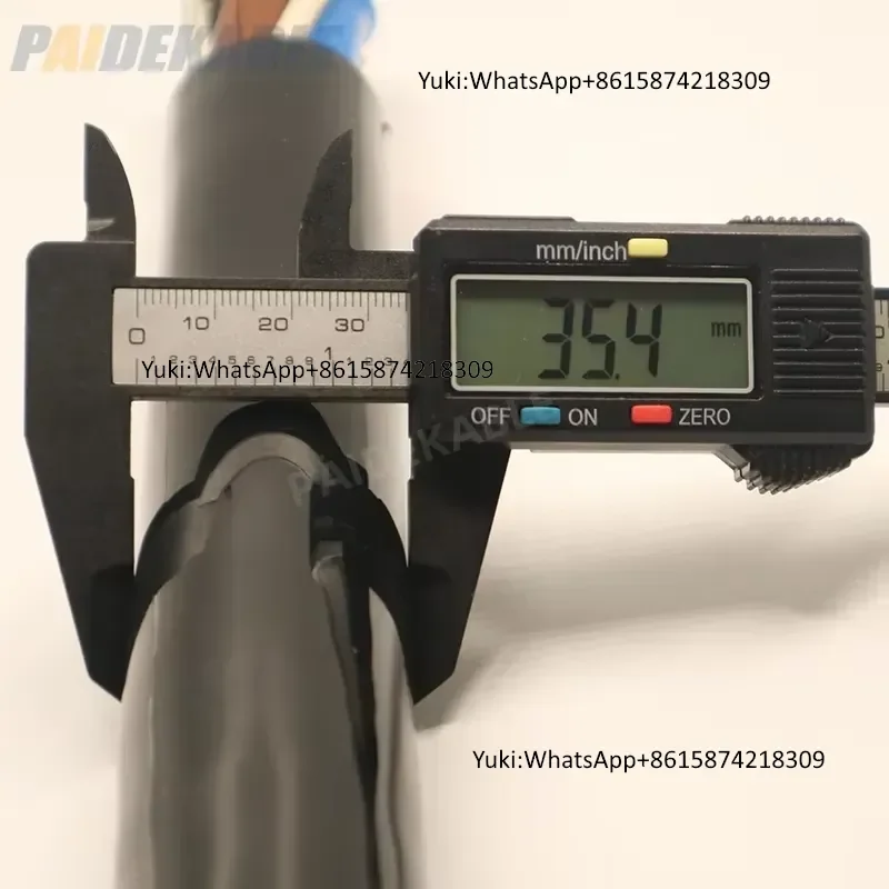 Composite Copper PE Insulated Power Supply 4x50mm+2x2x1.5 TS Submersible Marine Subsea Cable