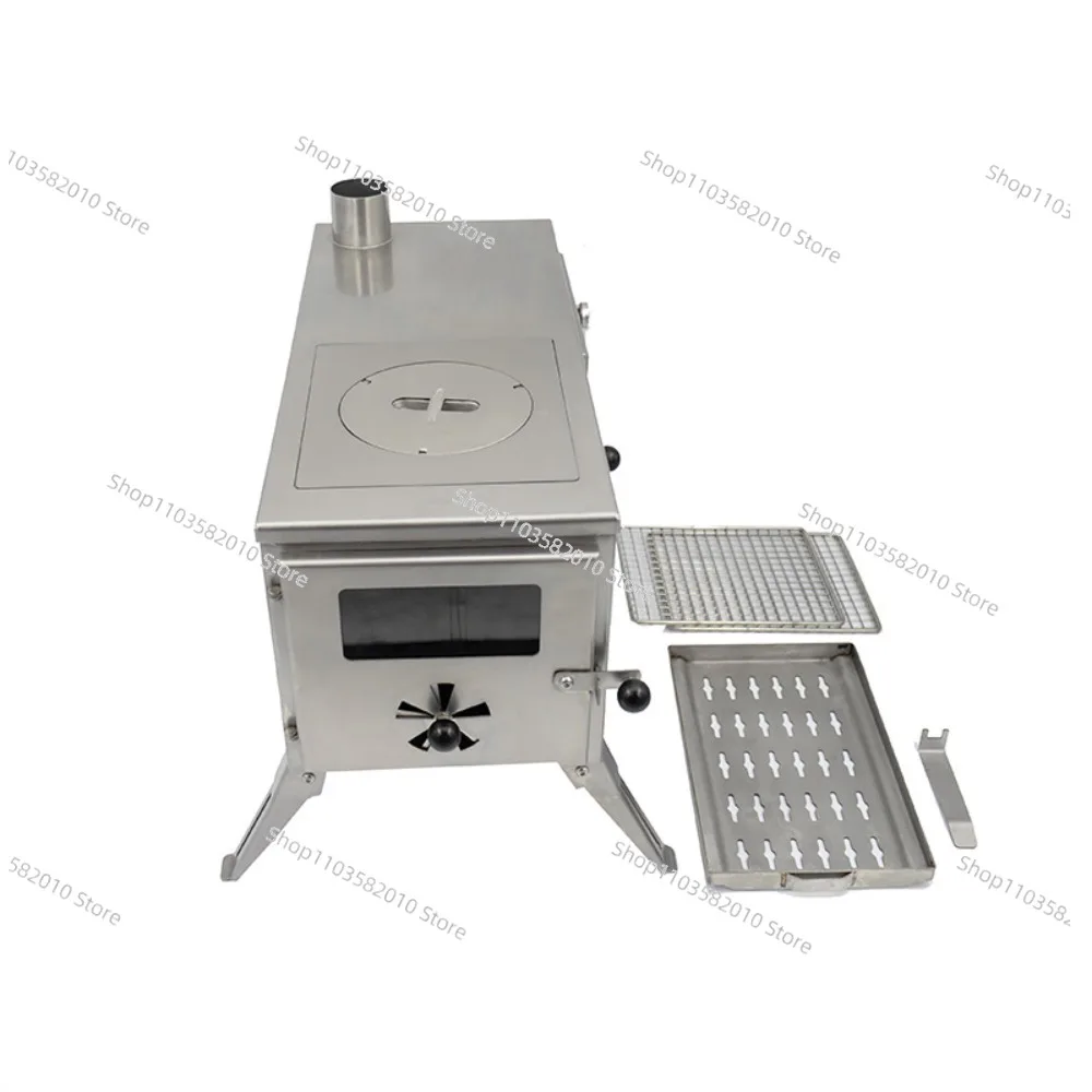 Wood stove Outdoor travel Camping tent Heating stove Lighting picnic