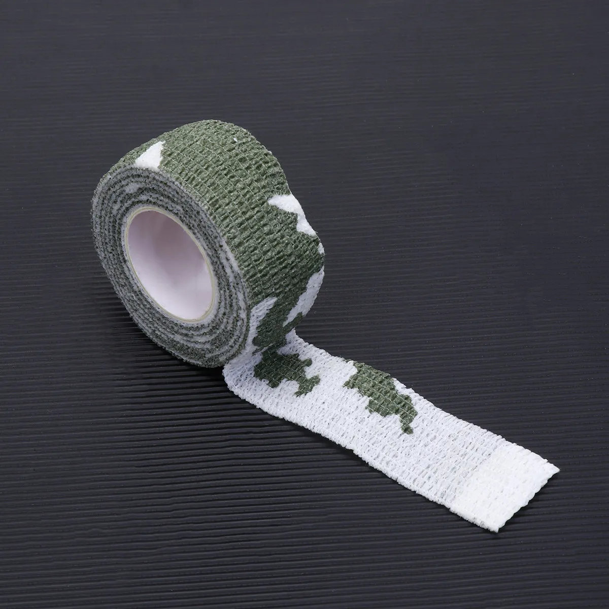 1Pcs Camouflage Self Stick Elastic Bandage Wrap Nonwoven Material Flexible Strong Support First Aid Compression Sports Recovery
