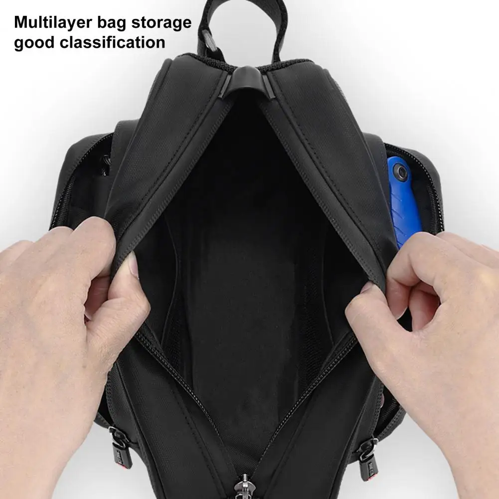 

Bike Beam Bag Lightweight Water Repellent Easy Installation Cycling Pannier Bicycle Front Bag Cycling Supply