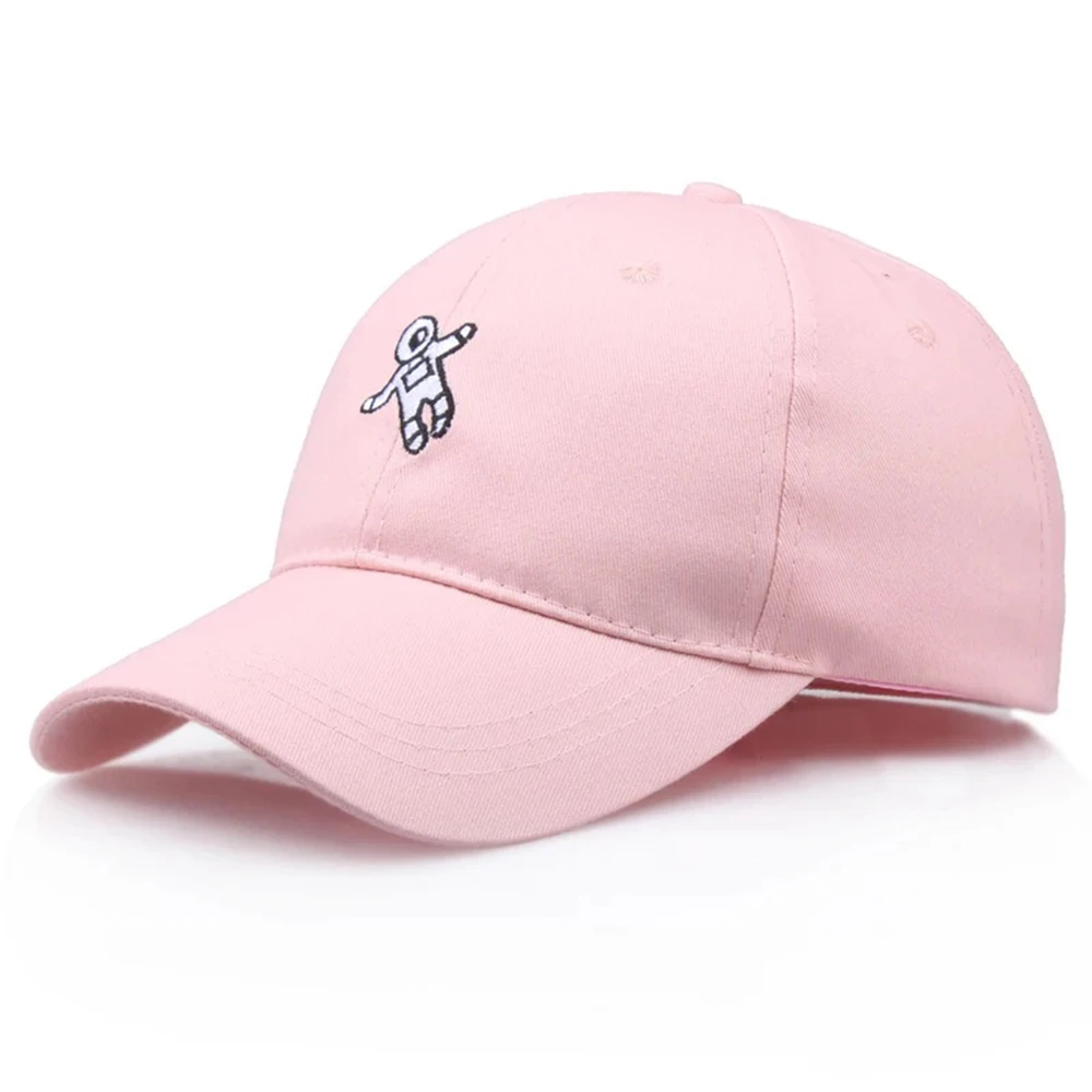 Gorra de béisbol con bordado de astronauta para hombre y mujer, gorro de béisbol Unisex, de buena calidad Snapback, 4 colores disponibles, venta al