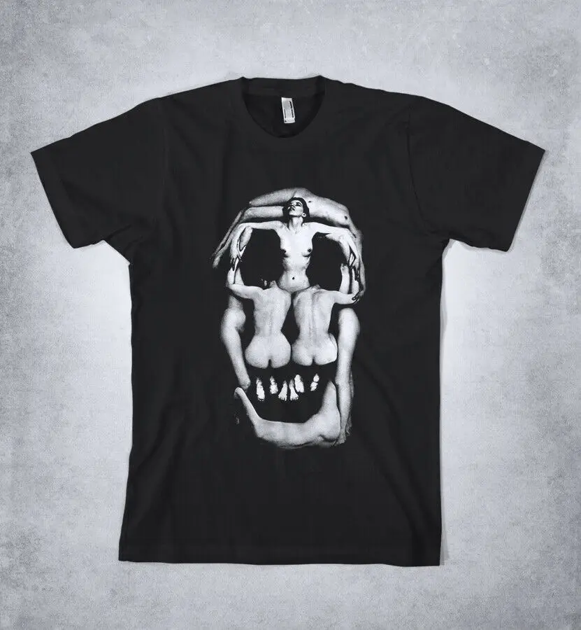 

SALVADOR DALI t shirt In Voluptas Mors Death in Pleasure Skull t shirt