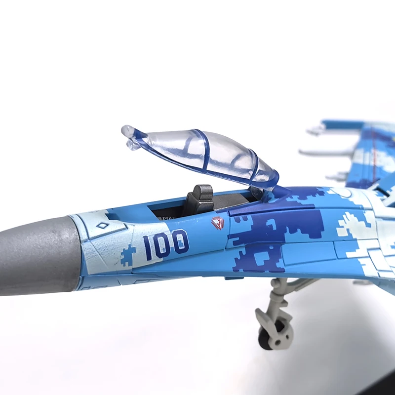 Neues SU27 Kampfflugzeug A10 Angriffsfahrzeug Bausteine Spielzeugmodell Kreative Militärserie Hubschrauber SU25 FA18F Flugzeugspielzeug – Detail 8
