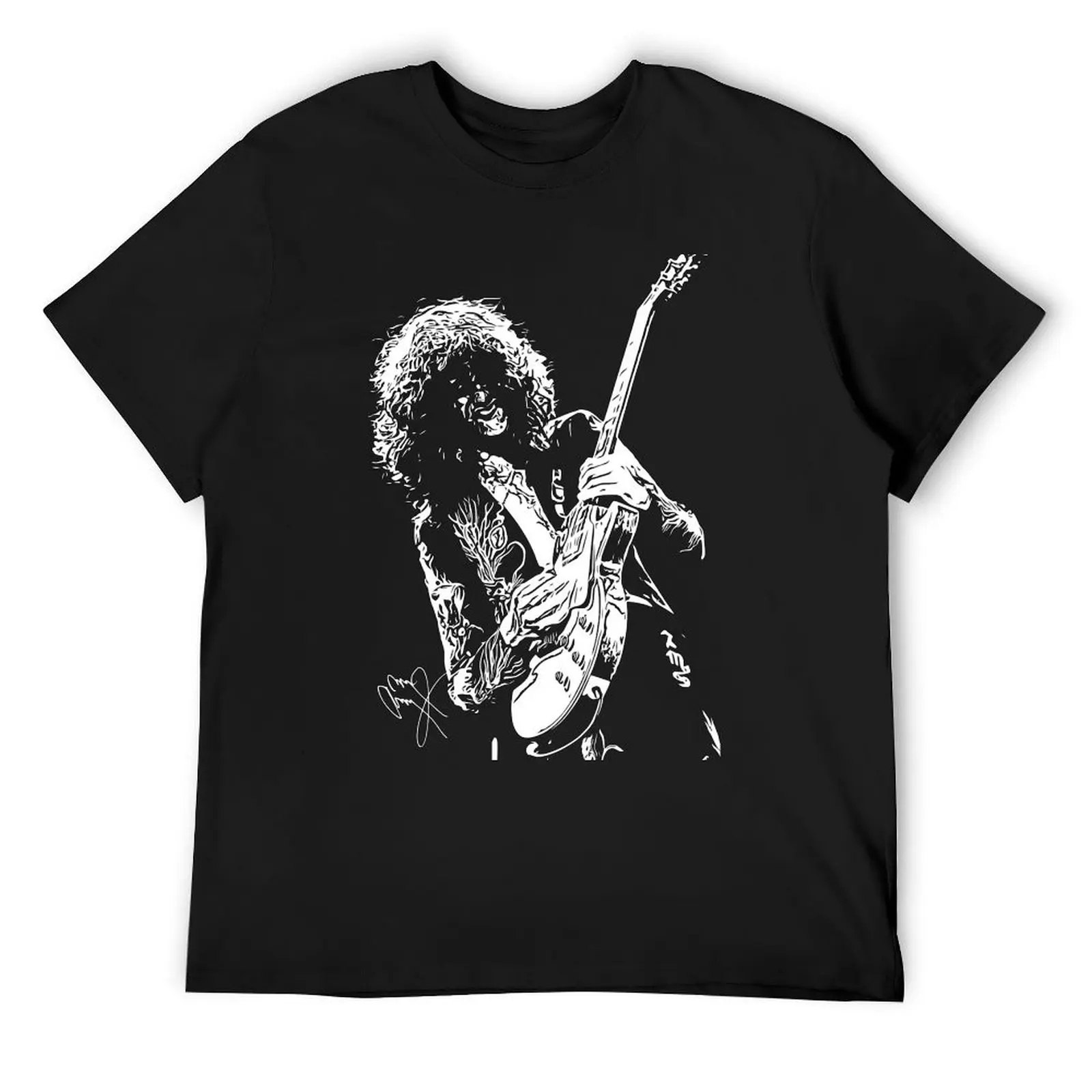 

Jimmy Page Guitar 5 T-Shirt blue archive custom t shirt anime t shirts t shirt for men