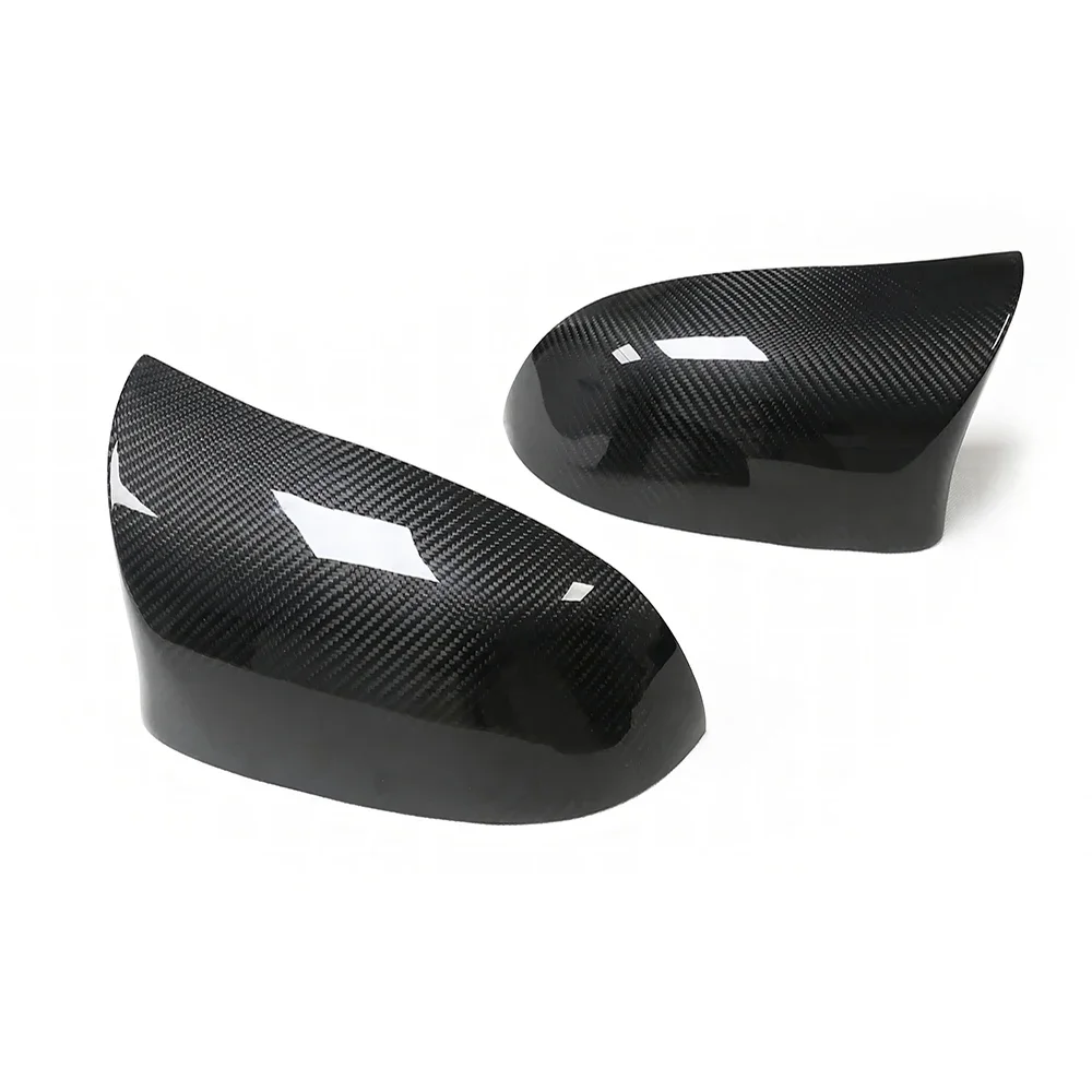 

Carbon Fiber M-Style Rearview Side Mirror Covers Cap for BMW F25 F26 F15 F16 X3 X4 X5 X6 - Replacement Casing Shell