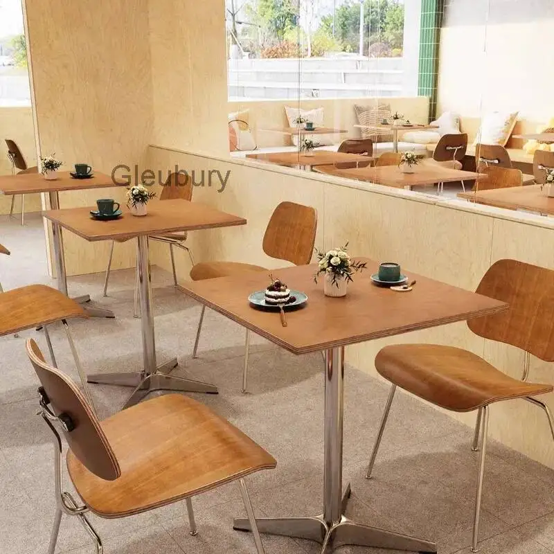 Beverage Shop Villa Café Tables Homestay Kitchen Leisure Restaurant Café Tables Office Fashion Furniture Salontafel Ls50kfz