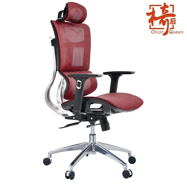 Commercial Sales High Back Ergonomic Full Taiwan Mesh High Back Executive Manager Boss Computer Swivel Aluminium Office Chairs