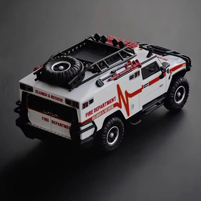 New Mk 1:64 Hummer H2 Ambulance 2026 Cool Car Show Limited Limited