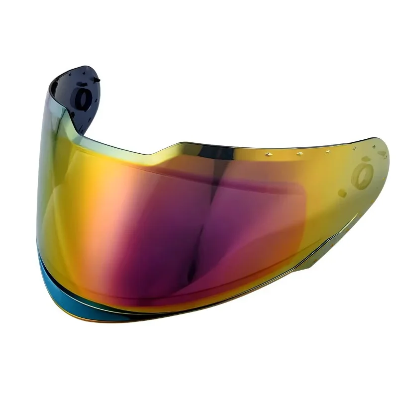 Helmet Visors for Kuqibao 903 Helmet Specific Lens White Sheet Silver Plated Red Black Tea Helmet Replacement Parts