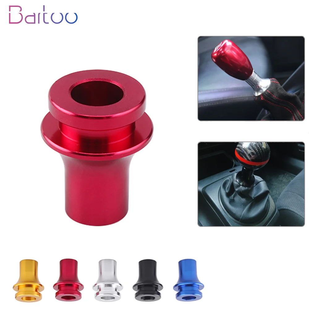 

M10X1.5 Thread Shift Knob Boot Retainer Adapter Manual Car Gear Shifter Auto Interior Accessories For Honda Acura SFN015