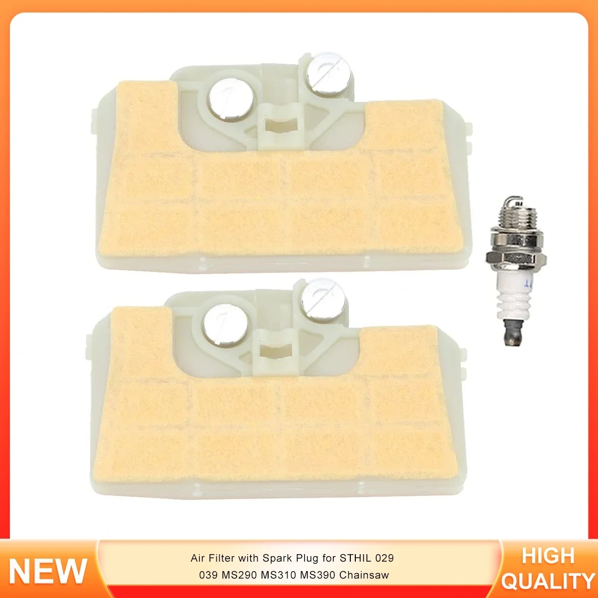 

Air Filter with Spark Plug for STHIL 029 039 MS290 MS310 MS390 Chainsaw