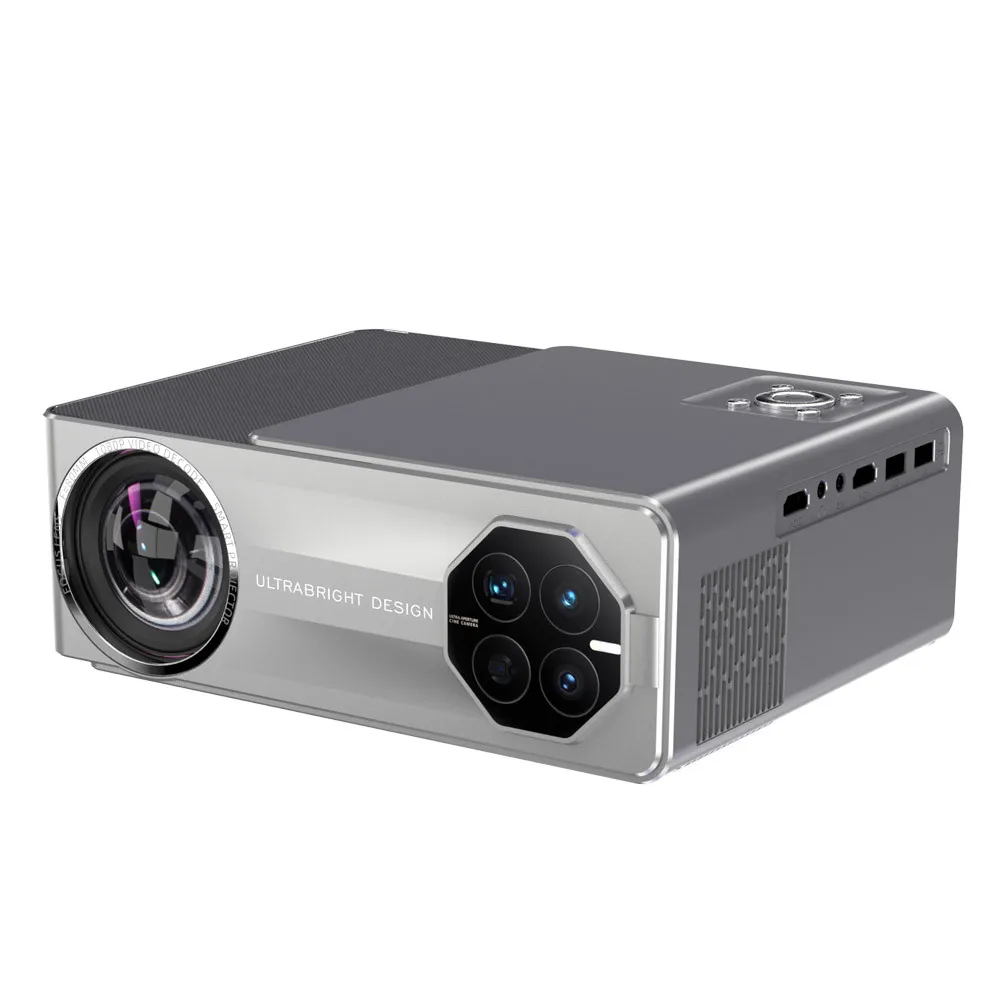 Home Smart Projector Portable Mobile Phone Projector 1080P HD WiFi Mini LED Video Beam for Home Theater Entertainment