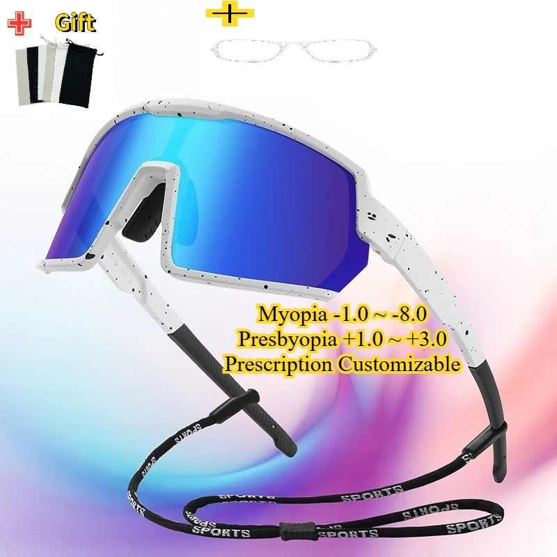 Myopia cycling Prescription Sunglasses Fashion Customization Detachable Prescription Clip HD Lenses Men's and Women's Sunglasses