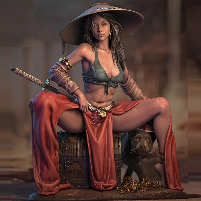 

LinDeekin D253 Customized 3D Garage Kits Unpainted Figure GK Models White resin Unassembled Jigsaw puzzle of character models