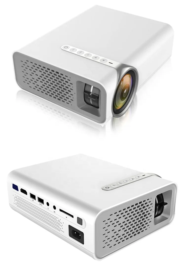 LED Telephone Portable Avec USB Home HD 480P System Cinema Film LCD Projector