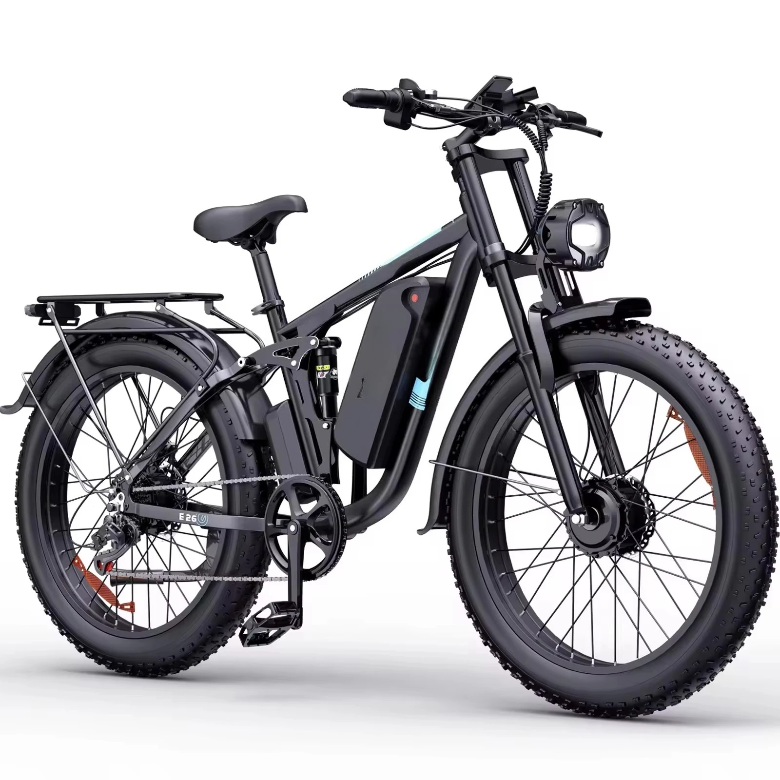 WWE Factory Wholesale Ridstar 48V 23Ah Electric Bike, Electric Bike, Fat Tire Dual Motor Electric Freight Bike, Electric Bike fo