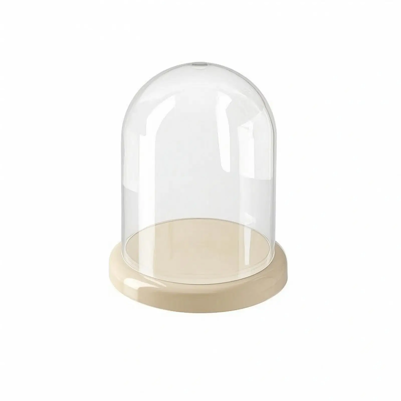 Dust Free Doll Storage Container Clear Dome Display Case for Collectible Figurines