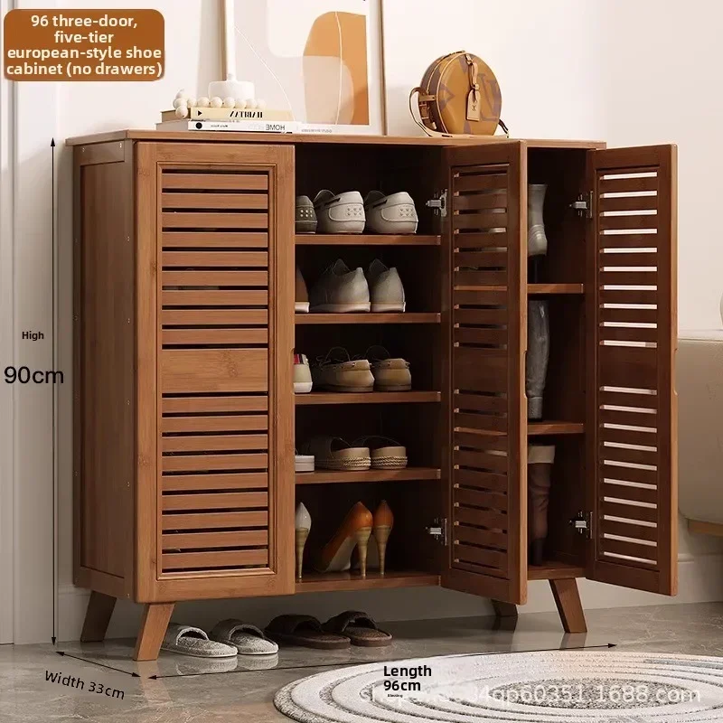Multi-functional Shoe Cabinet Home Door Locker Entrance Cabinet Living Room Grocery Cabinet Shoe Rack