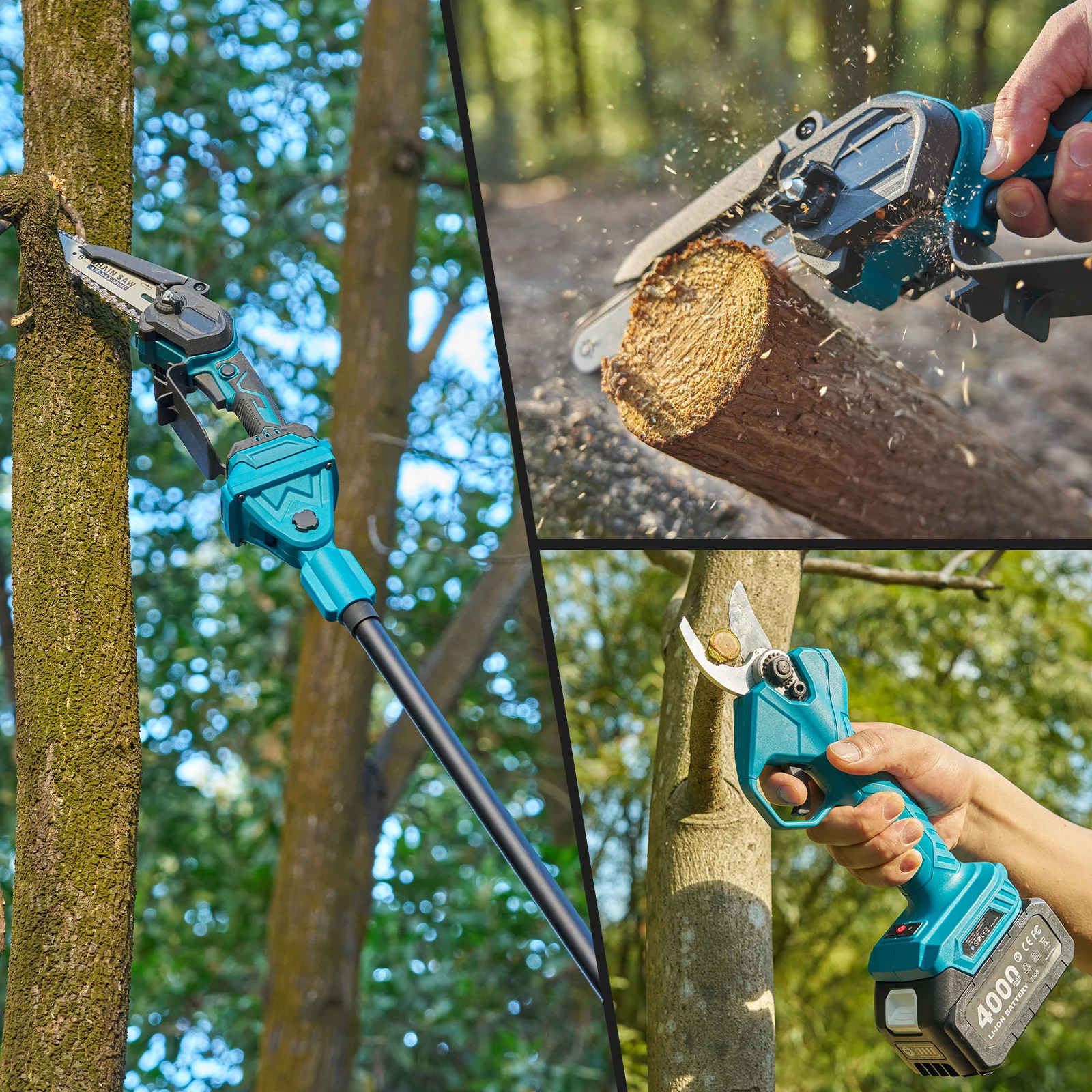 Taskstar 3'ü 1 Arada Fırçasız  - Pole Saw Cordless incelemesi ve fiyatı