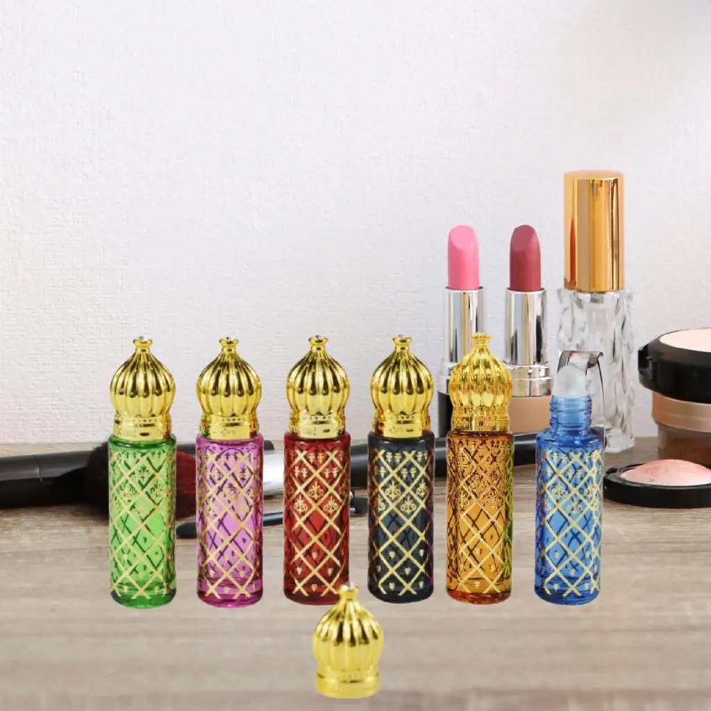 2-6pack 6x Essential Oil Roller Bottles Decorative 8ml for Birthday Outgoing