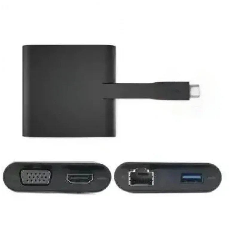 FOR Dell DA200 USB Type-C to HDMI/VGA/Ethernet/USB3.0 quad converter 0RNHDN