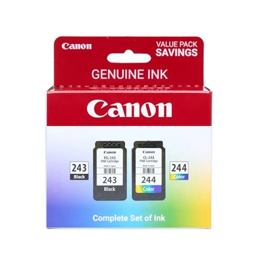 

PG-43/ CL-44 Genuine Ink Value Pack Compatible with iP80 MX492 MG2420/2520/2920/2922/2924/3020/2522/2525 TS3120/302/302a/202/45
