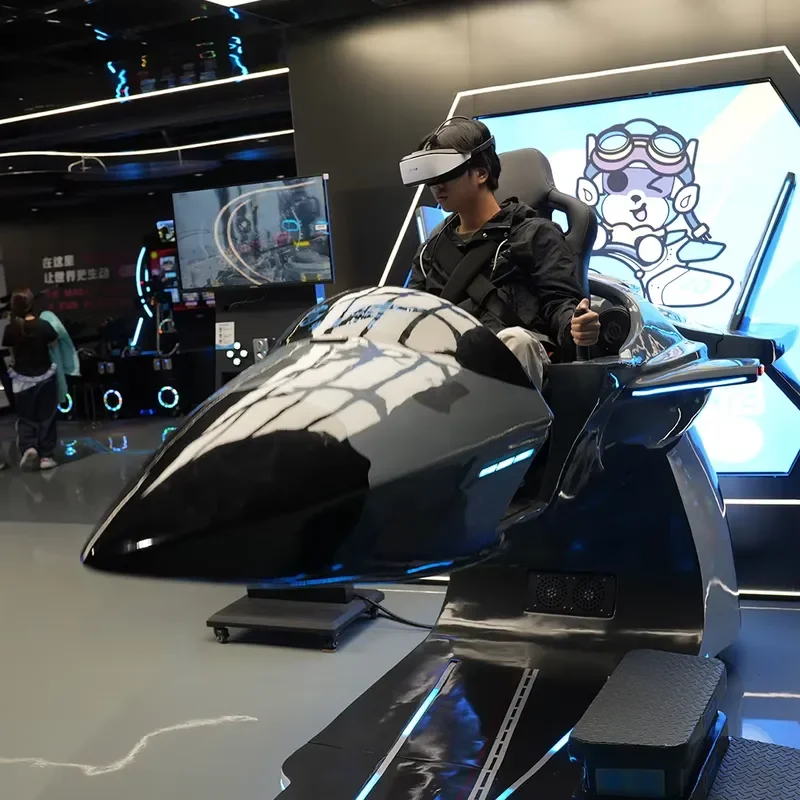 7D 9D VR Simulator Machine Virtual Reality Chair 360 VR Arcade Machine Xd Cinema Platform Indoor Shopping Mall Metal