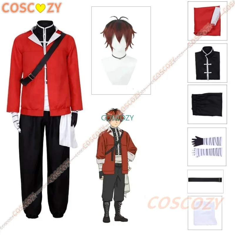 2025年イイイイスタークコスプレウィッグアニメ「旅の終わり」ジャケット制服衣装ハロウィンパーティーコスチューム男性女性用