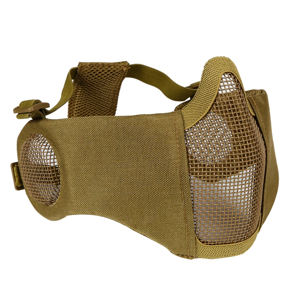 

mask military mask half face mask protective mask hunting mask mesh mask