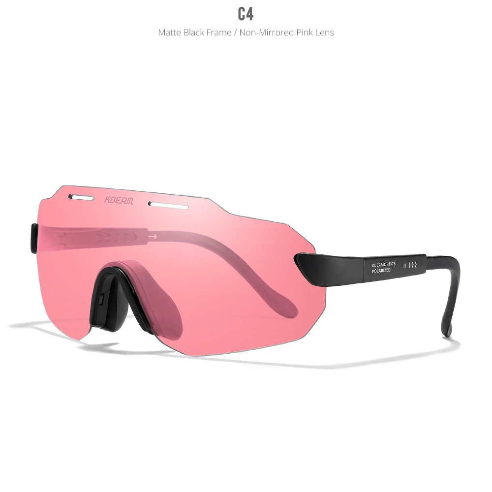 KDEAM Hohe-Ende Radfahren Gläser Ultra Licht TR90 Material Photochrome/Polarisierte Sonnenbrille Männer Einstellbare Tempel Länge