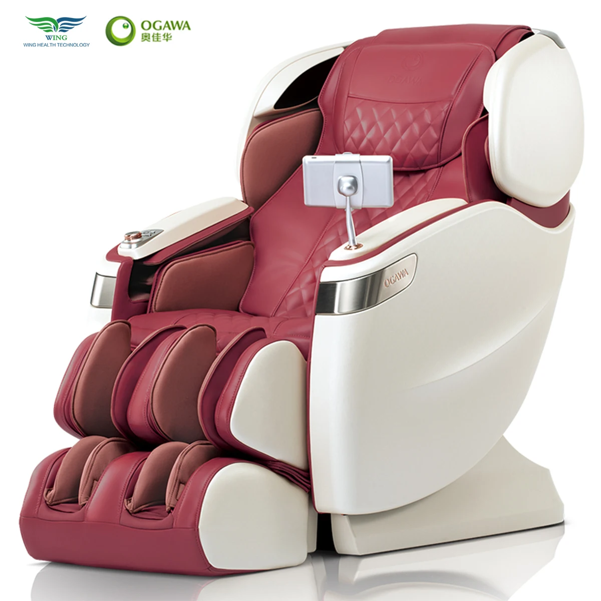 Cadeira de massagem automática com sistema de calor gravidade zero 4D Professional Relax Shiatsu Arm Amassar Sofá para escritório idoso