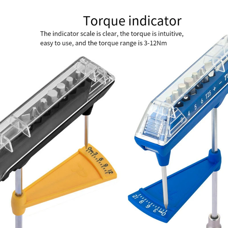 Toopre-bicicleta Repair Tools, Torque Wrench, Bike Maintenance, Hex Key Tool Kit, Azul, 3mm, 4mm, 5mm, 6mm, 3mm, 4mm, 5mm, 6 milímetros, T25