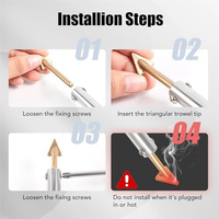 AASS-Plastic Welding Kit For Car Bumper Repair, Rapid Heating Plastic Repair Kit For DIY, Dashboard Repair US Plug Easy Install