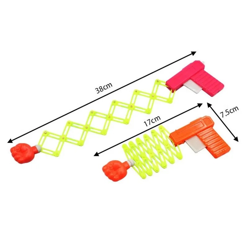 3Pcs Klassische Nostalgische Spielzeug Pistole Aprilscherz Streich Spielzeug Lustige Frühling Spielzeug Pistole Kindergarten Preis Eltern-kind-Interaktion Werkzeug