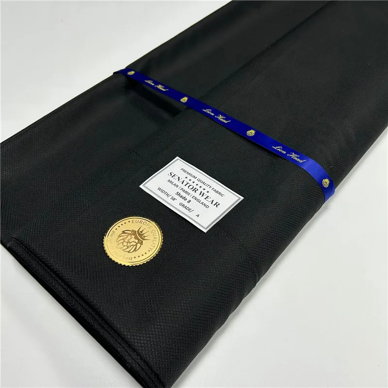 5 Yards African Soft Atiku Fabric For Men Suit Making Swiss Material 100% Cotton For Clothes Sewing Wedding Part 24L303212