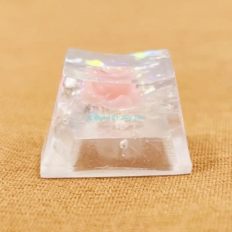 

E74D Resin Keycaps OEM Profile with Backlights For Mechanical Keyboards Translucently