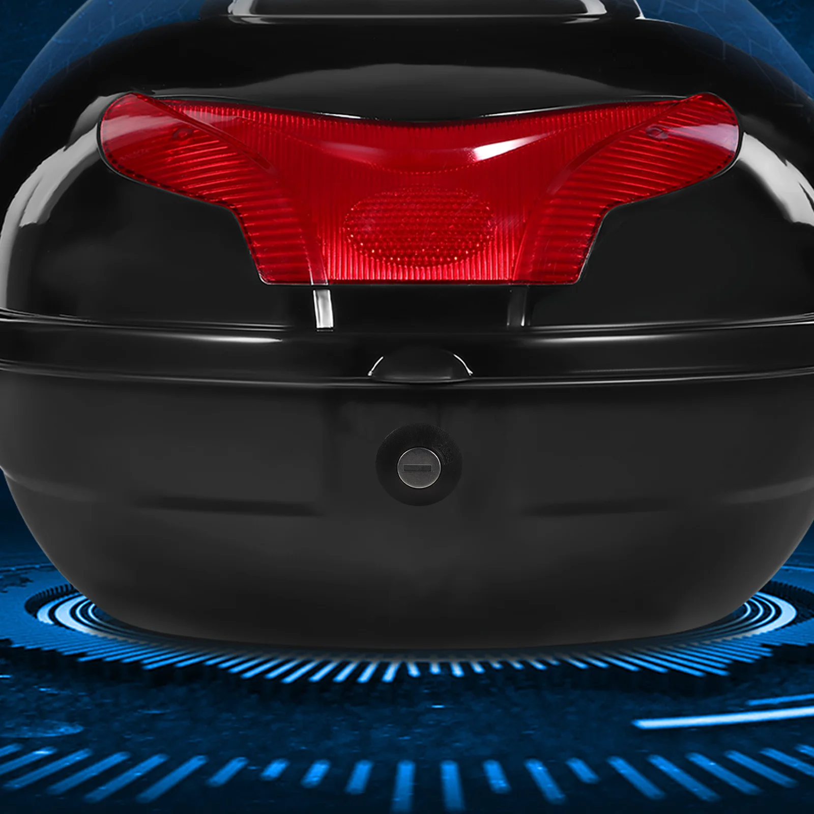 

1Set Motorcycle Rear Luggage Trunk Lock Zinc Alloy Heavy Duty Tail Lock for Electric Scooters Mopeds Motorcycles Atv Anti Theft