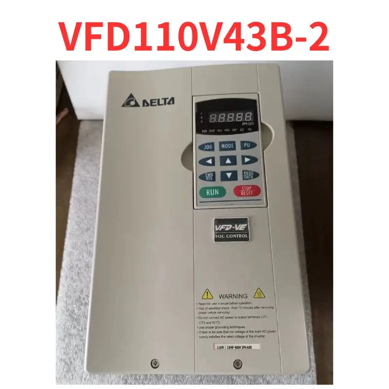 second-hand     inverter   VFD110V43B-2, function well   Tested well and shipped quickly