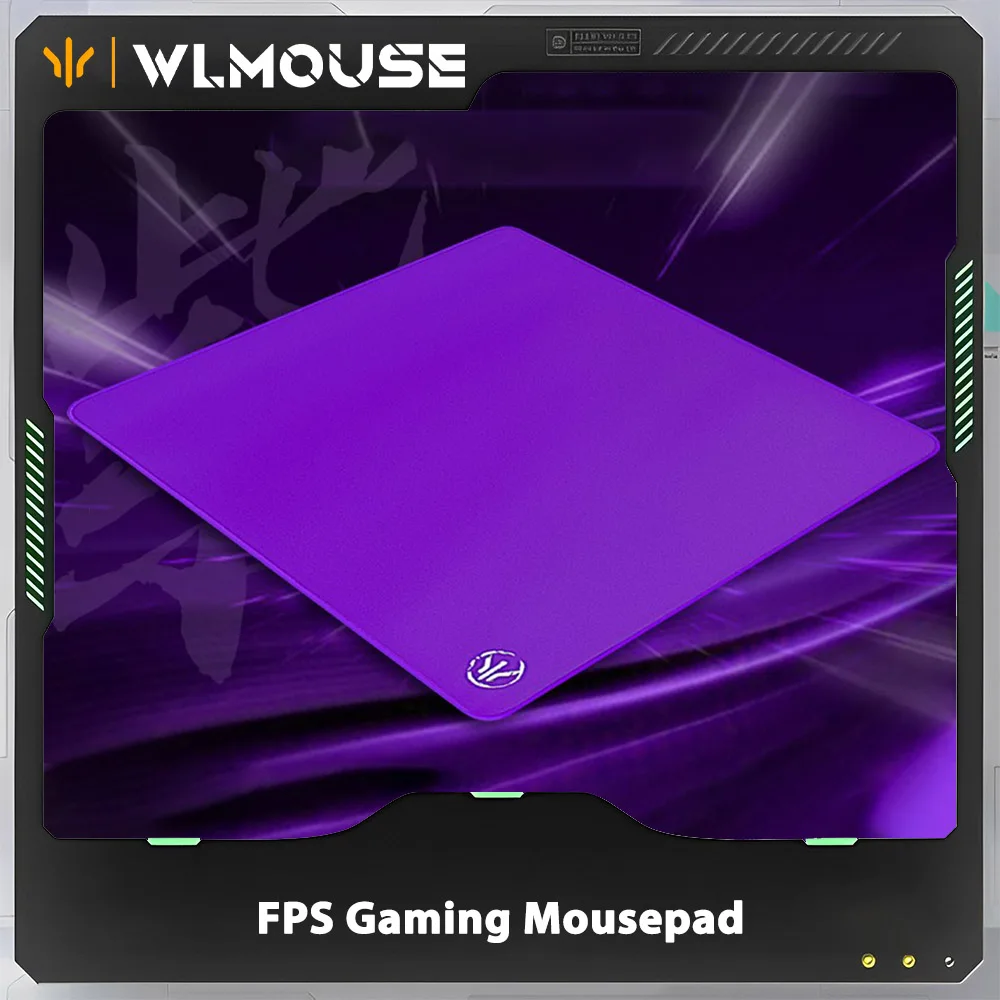 

WLMouse Purple Gaming Mouse Pad E-sports High-end Smooth SlimFlex FPS Mousepad Gaming Accessories APEX Valorant Gamer Gift