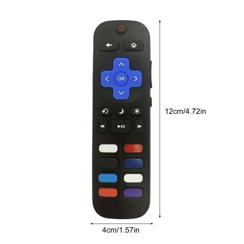 652F Remote Control LCD Penggantian Televisi Media Player Remote Control untuk 32S3750 40FS3750 55UP120 40FS4610R