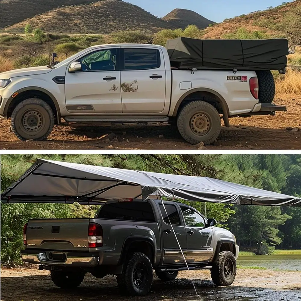 10x12 قدم. قماش قماش عالي التحمل مقاوم للماء مع حلقات وحواف معززة للاستخدام الخارجي #6