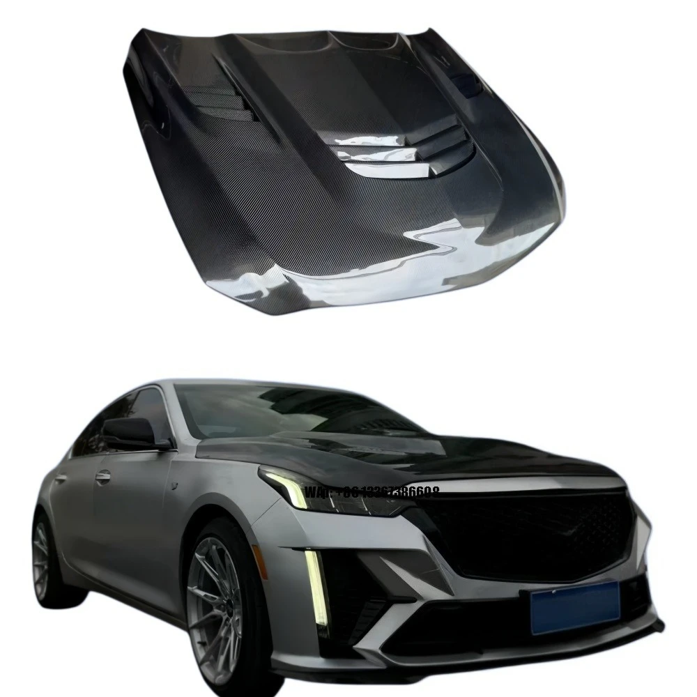 

High Quality Carbon Fiber Hood for CT5 Blackwing V Style Factory Direct