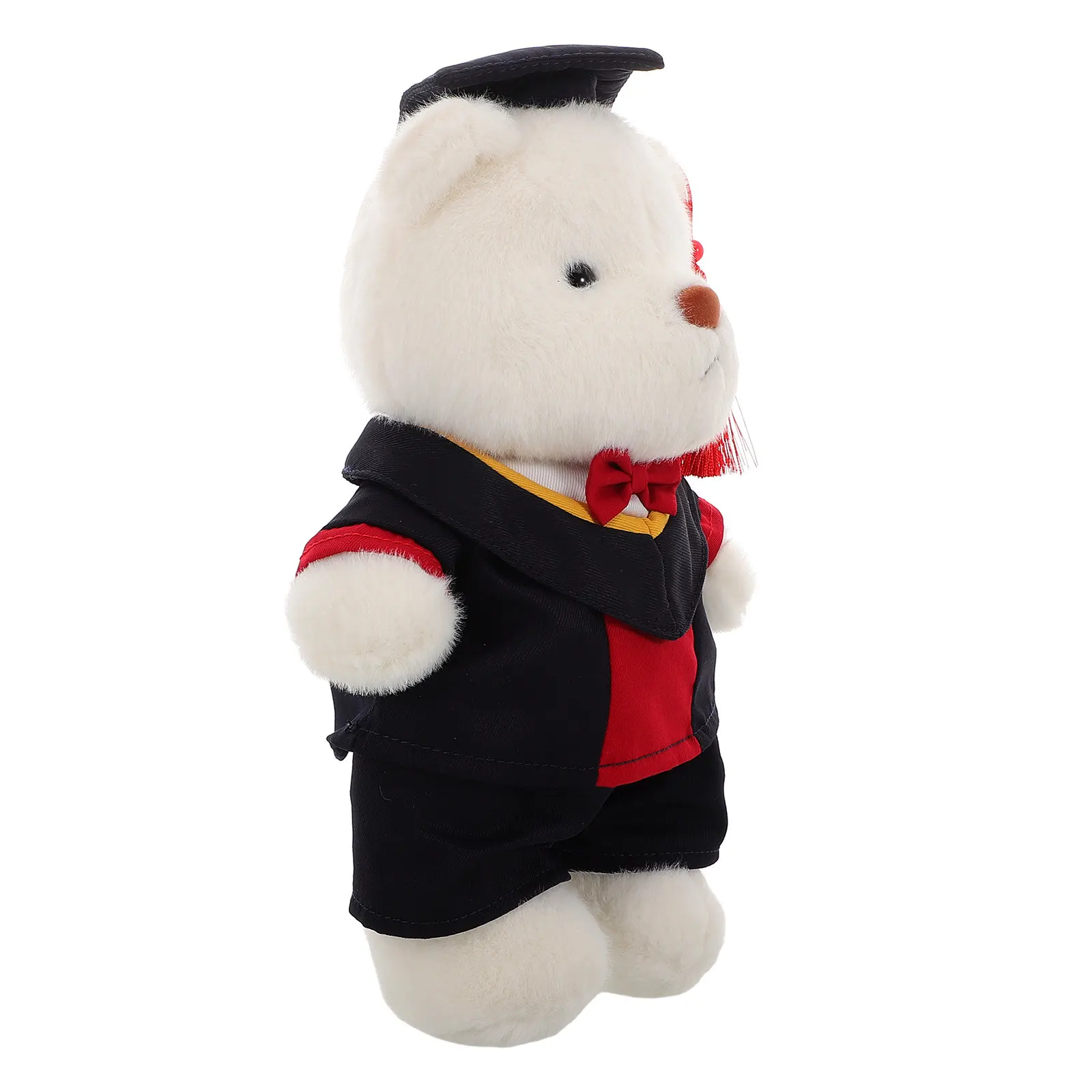 

Congrats Grad Bear: Premium Stitched Stuffed Animal for Graduation Party Centerpiece Desk Shelf Ornament Symbol of Achievement