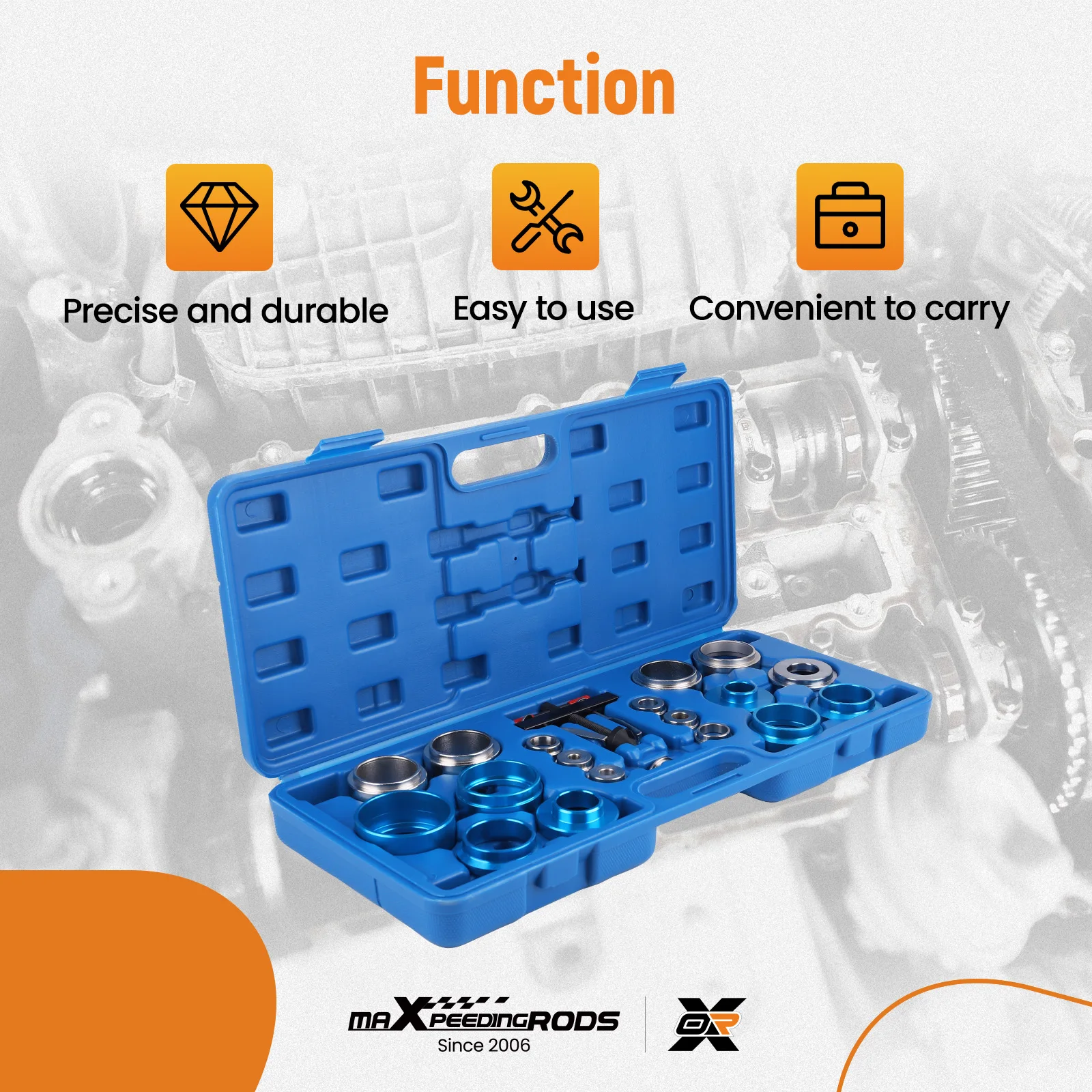 

Crankshaft Camshaft Oil Seal Remover Installer Installation Crank Cam Tool Set