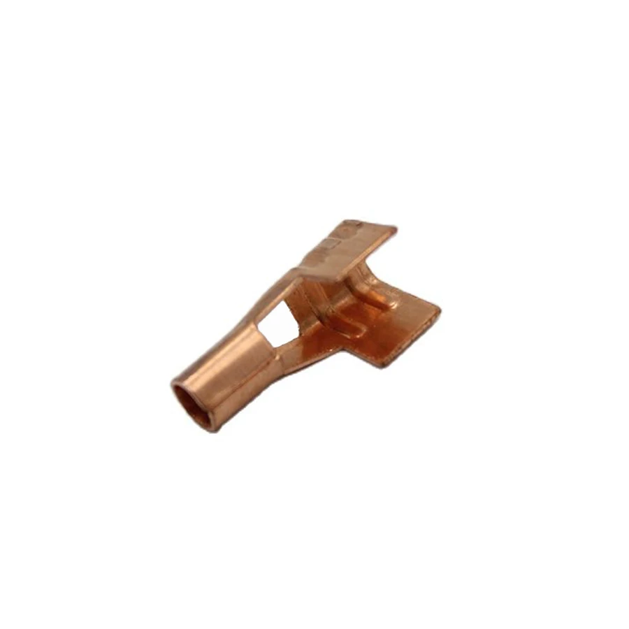 Ignition cable clips for high power output cable for ignition transformer of burners   6 X 4 mm  copper， 6 X 6 mm iron