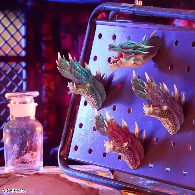 

Monster Hunter Refrigerator Magnet Creativity Exquisite 20th Anniversary Commemorative Fridge Magnet Trend Fashion Decoration