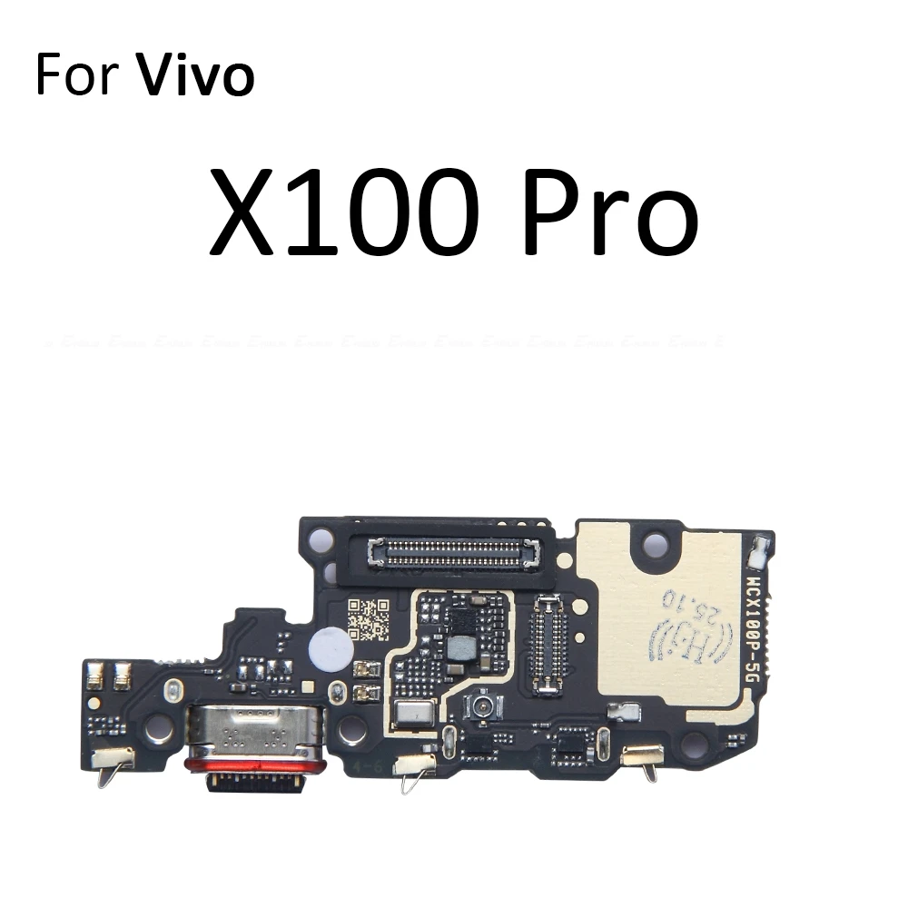 USB Charging Port Dock Plug Connector Charger Board Flex Cable For Vivo X100 X100s X200 FE X200S X90 X90s X60 X60t Pro Plus