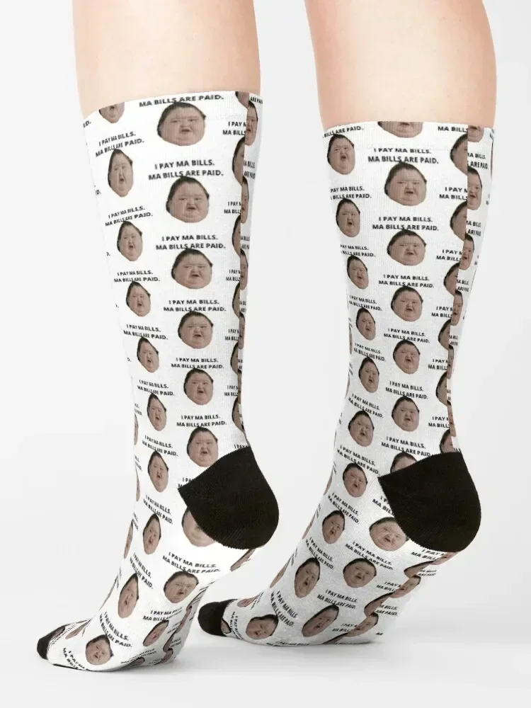 1000lb Sisters - I Pay My Bills Socks Men's Thermal man winter designer brand man Socks Ladies Men's